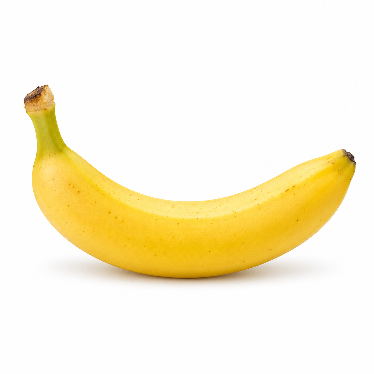 A yellow banana